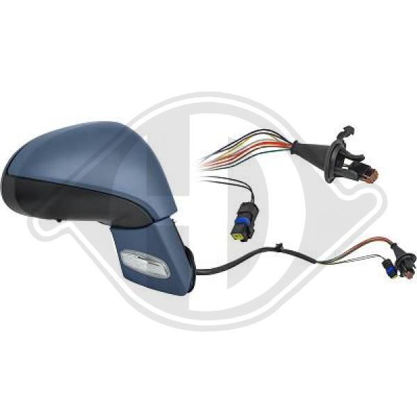 Peugeot 308 Lim./Kombi 07-11 - Lusterko zewnętrzne