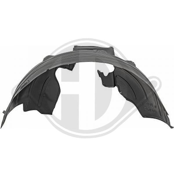 Peugeot 5008 09-14 - Poszycie Wnęka na koła