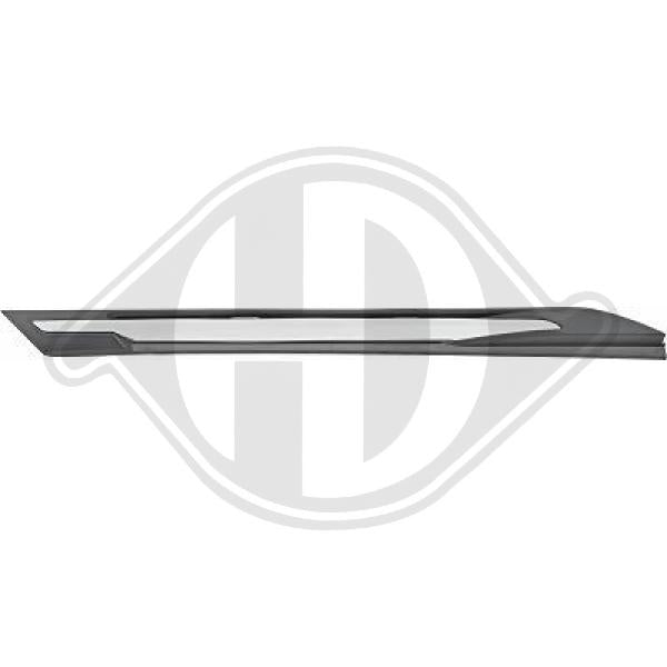 Peugeot 3008 17->> - Listwa ozdobna / ochronna zderzak