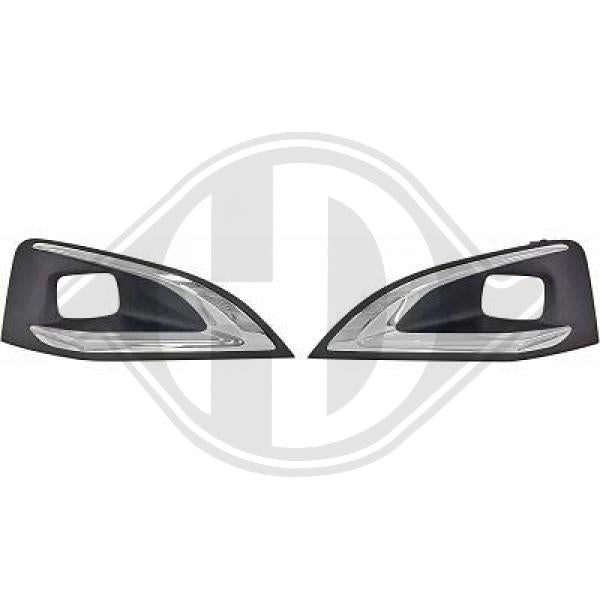 Peugeot 3008 17->> - Kratka wentylacyjna zderzak