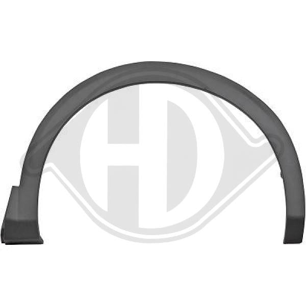 Peugeot 3008 17->> - Listwa ozdobna / ochronna błotnik