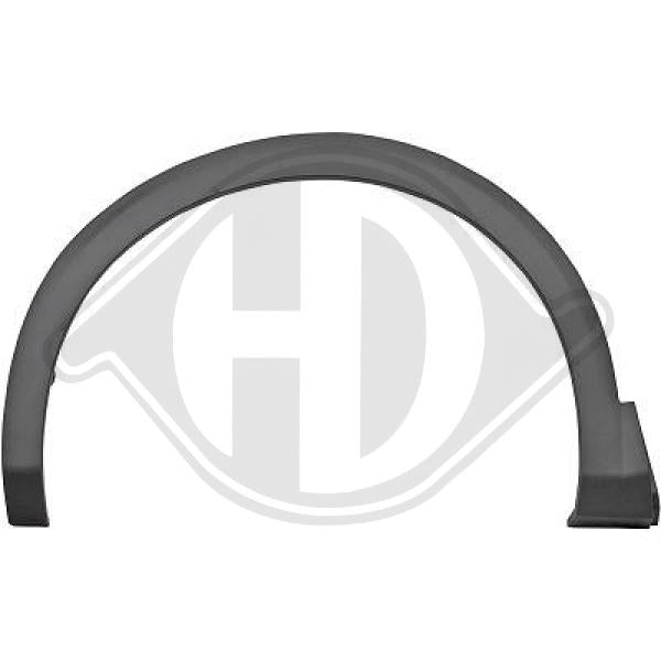 Peugeot 3008 17->> - Listwa ozdobna / ochronna błotnik