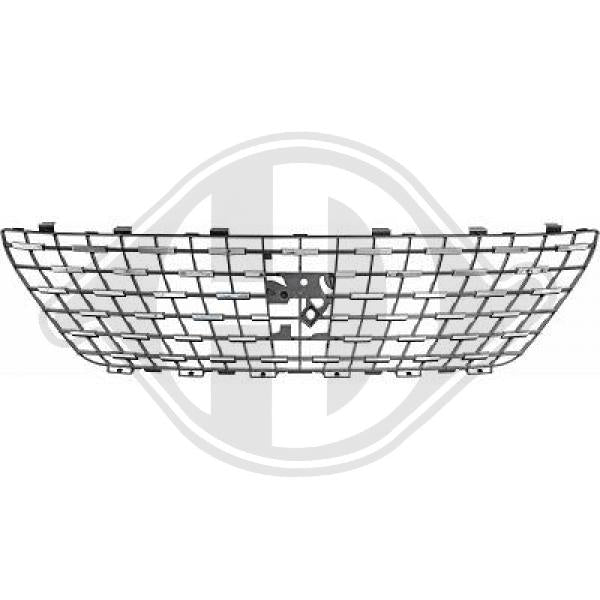 Peugeot 3008 17->> - Kratka chłodnicy (grill)