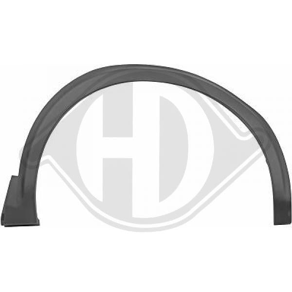 Peugeot 3008 17->> - Listwa ozdobna / ochronna błotnik