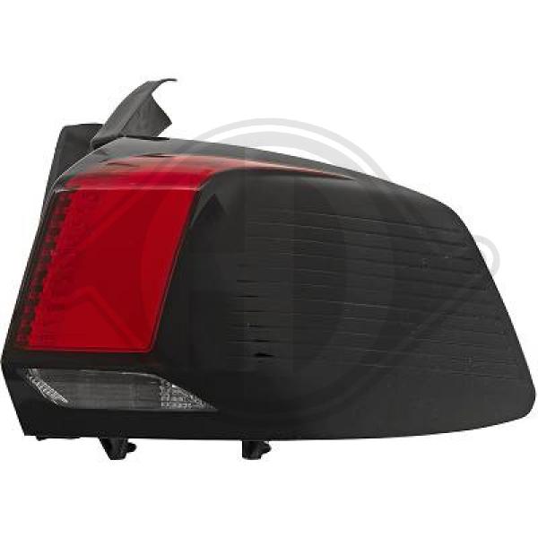 Peugeot 5008 17->> - Lampa tylna zespolona