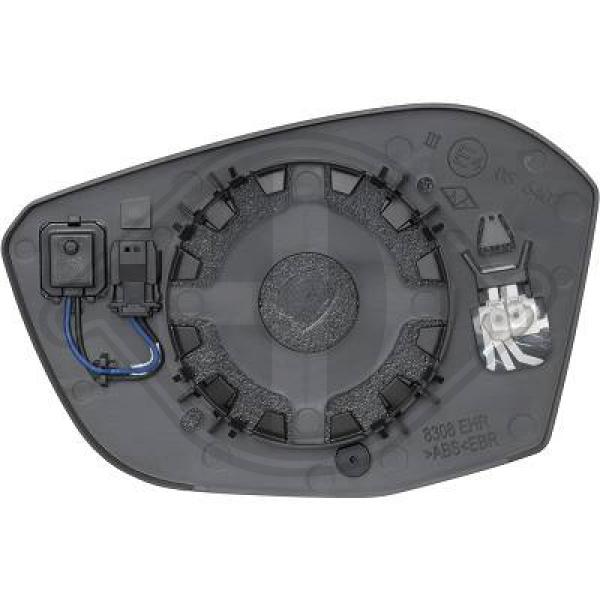 Peugeot 408 22->> - Szkło lusterka lusterko zewnętrzne