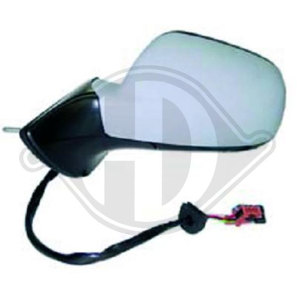 Peugeot 407 Lim/Kombi 04-10 - Lusterko zewnętrzne