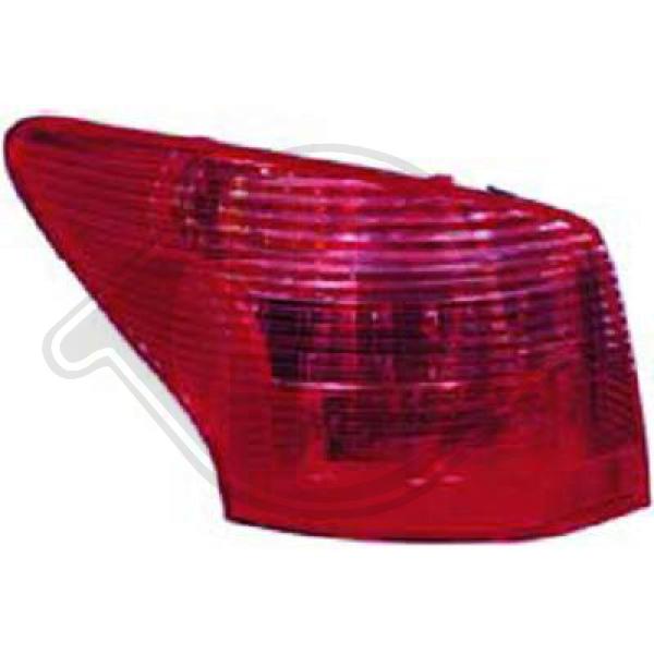 Peugeot 407 Lim/Kombi 04-10 - Lampa tylna zespolona
