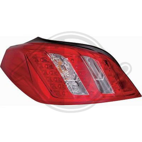 Peugeot 508 Limousine/Kombi 10-14 - Lampa tylna zespolona