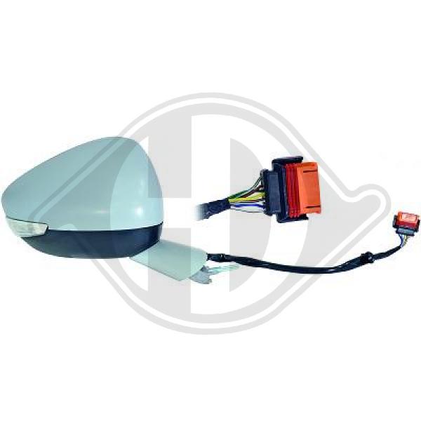 Peugeot 508 Limousine/Kombi 10-14 - Lusterko zewnętrzne