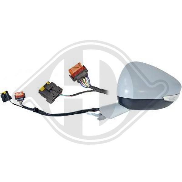 Peugeot 508 Limousine/Kombi 10-14 - Lusterko zewnętrzne