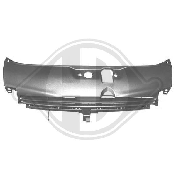 Renault Clio II 98-01 - Kratka chłodnicy (grill)