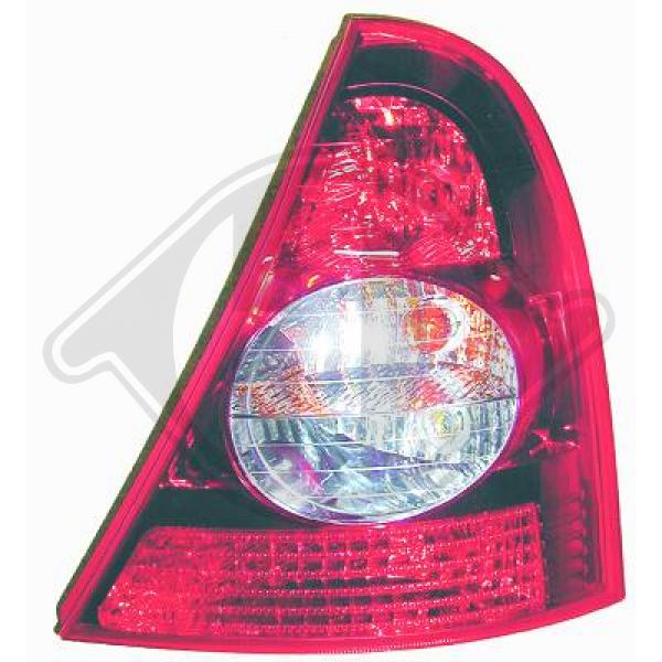 Renault Clio 01-05 - Lampa tylna zespolona