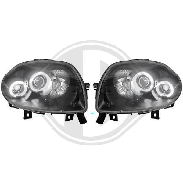 Renault Clio II 98-01 - Zestaw reflektora głównego