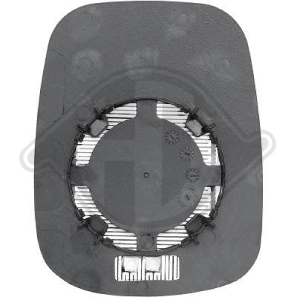 Renault Kangoo 98-03 - Szkło lusterka lusterko zewnętrzne