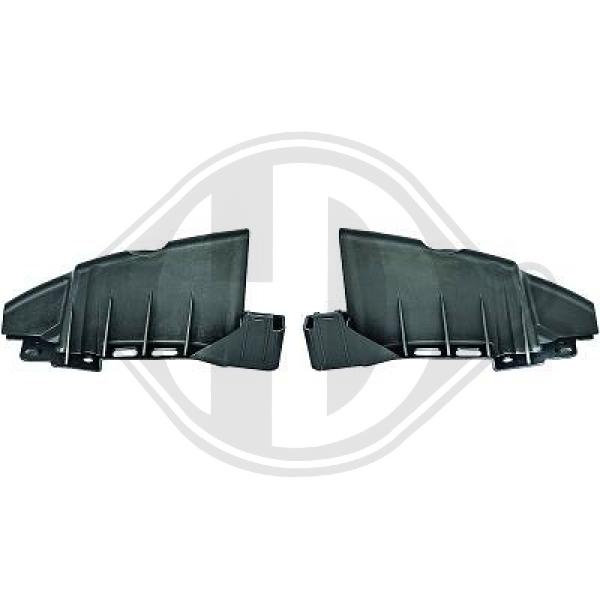 Renault Kangoo 08-13 - Zestaw uchwytów zderzak