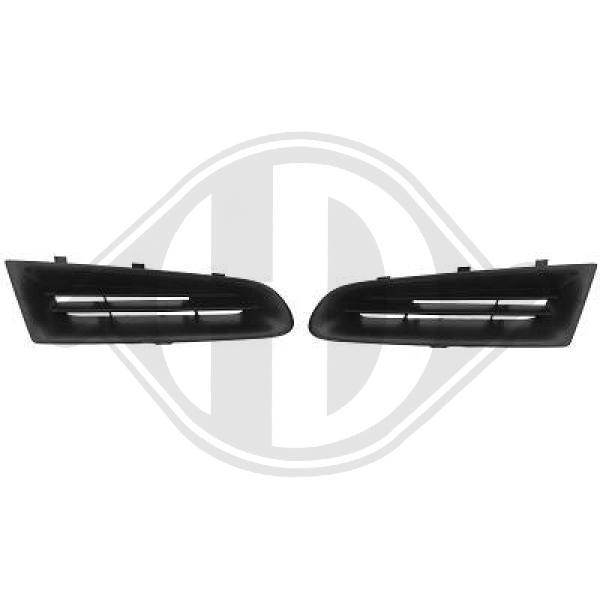 Renault Clio 05-09 - Kratka chłodnicy (grill)