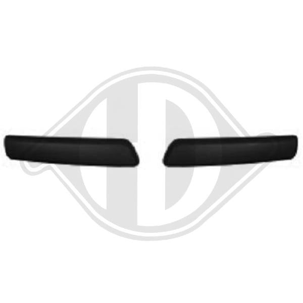 Renault Clio 05-09 - Listwa ozdobna / ochronna zderzak