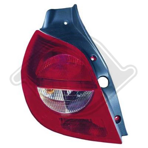 Renault Clio 05-09 - Lampa tylna zespolona