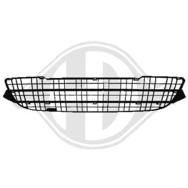 Renault Kangoo 08-13 - Kratka wentylacyjna zderzak