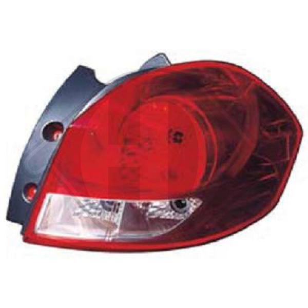 Renault Clio 05-09 - Lampa tylna zespolona