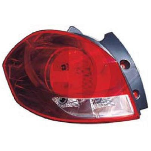 Renault Clio 05-09 - Lampa tylna zespolona