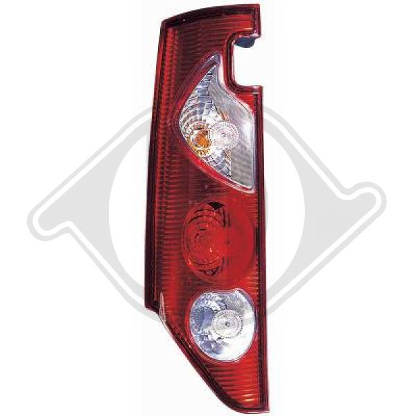 Renault Kangoo 08-13 - Lampa tylna zespolona