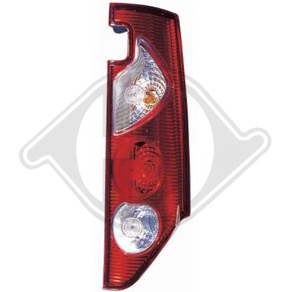 Renault Kangoo 08-13 - Lampa tylna zespolona