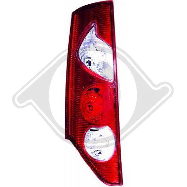 Renault Kangoo 08-13 - Lampa tylna zespolona