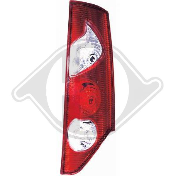Renault Kangoo 08-13 - Lampa tylna zespolona