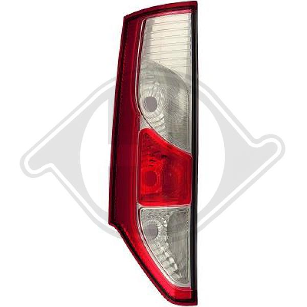 Renault Kangoo + Rapid 13->> - Lampa tylna zespolona