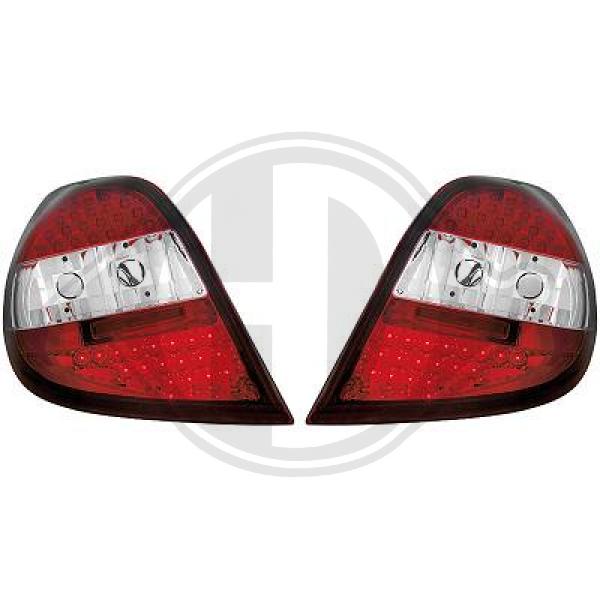 Renault Clio III 05-09 - Zestaw lampy tylnej