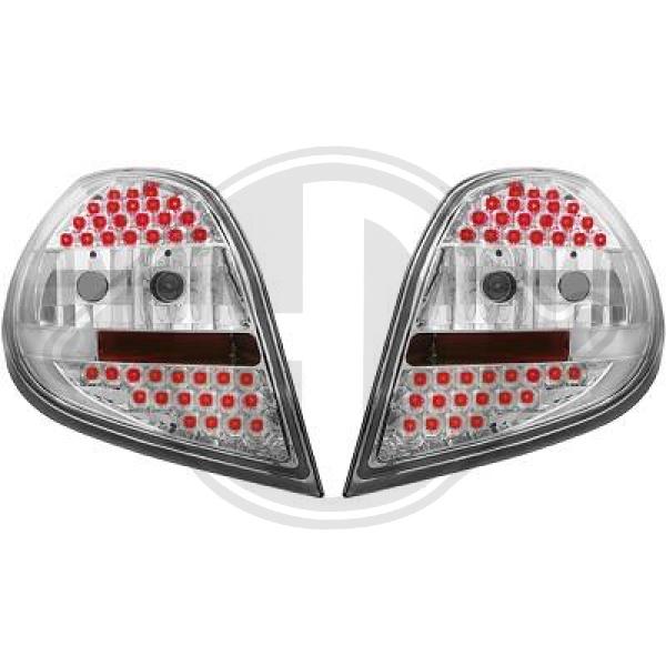 Renault Clio III 05-09 - Zestaw lampy tylnej