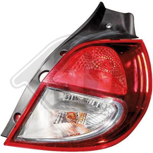 Renault Clio Lim./Grandtour 09-12 - Lampa tylna zespolona