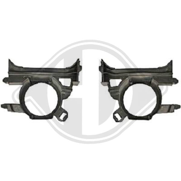 Renault Clio IV 12-16 - Mocowanie reflektor przeciwmgłowy