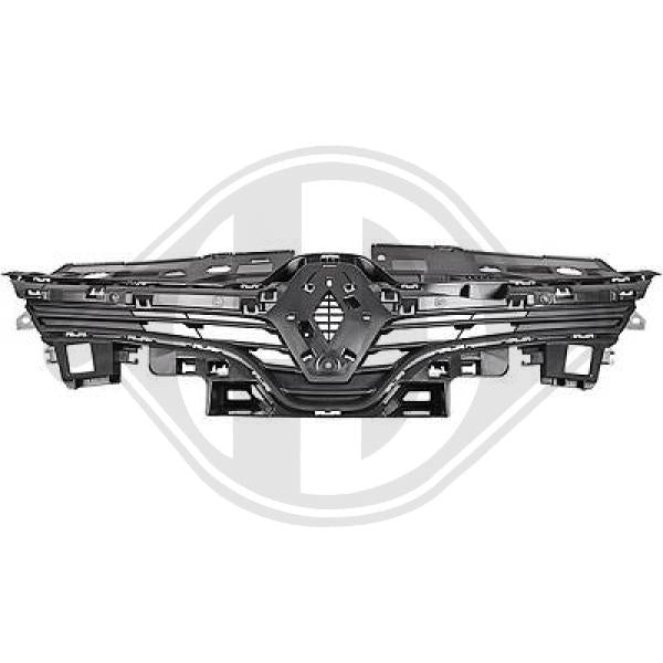 Renault Clio IV 16-19 - Kratka chłodnicy (grill)