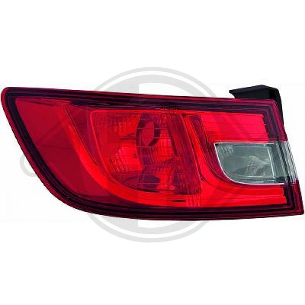 Renault Clio IV 16-19 - Lampa tylna zespolona