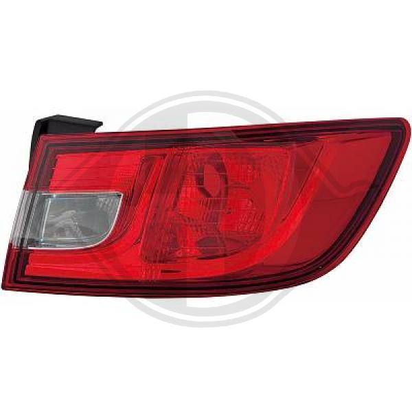 Renault Clio IV 16-19 - Lampa tylna zespolona