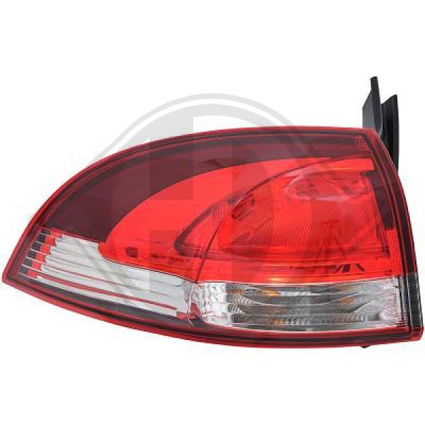Renault Clio IV 16-19 - Lampa tylna zespolona