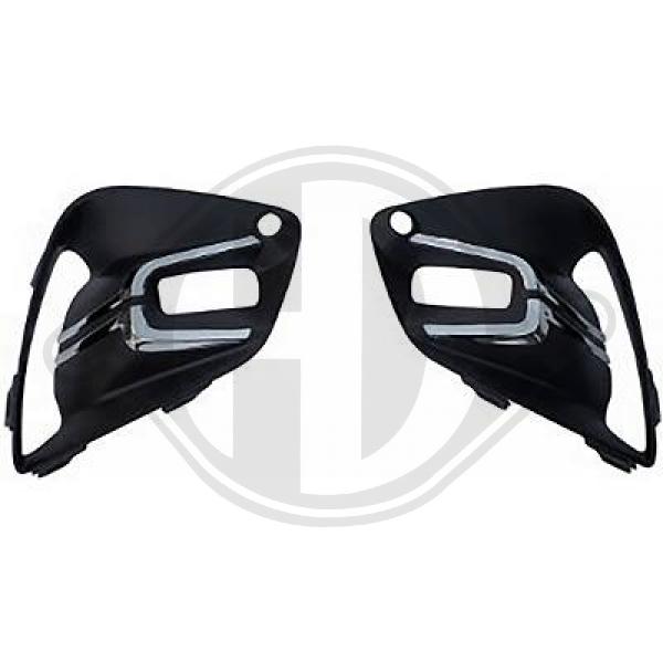 Renault Clio V 19->> - Kratka wentylacyjna zderzak