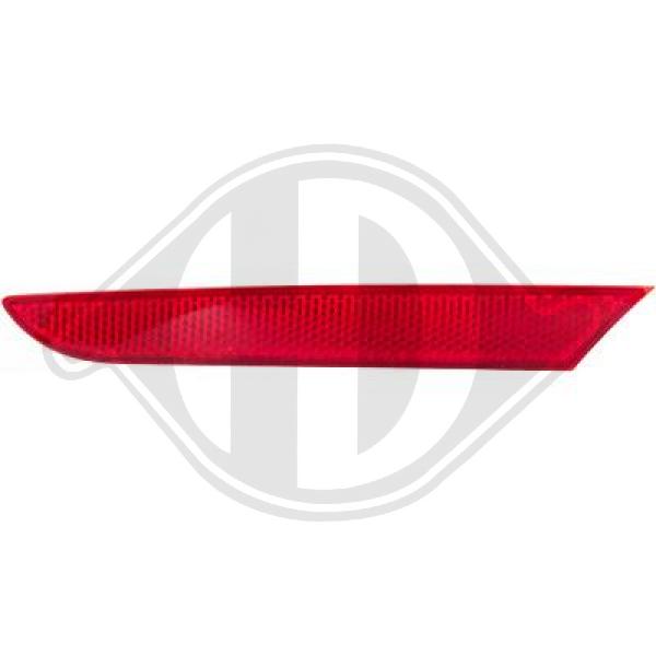 Renault Clio V 19->> - Światło odblaskowe tylne