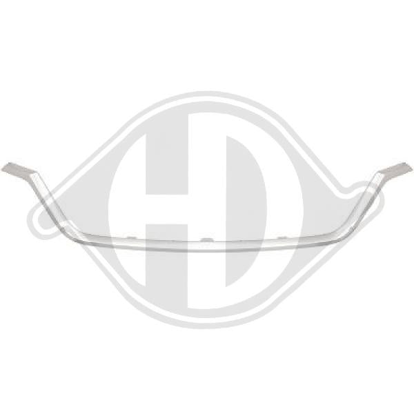 Renault Kangoo + Rapid 21->> - Listwa ozdobna / ochronna zderzak