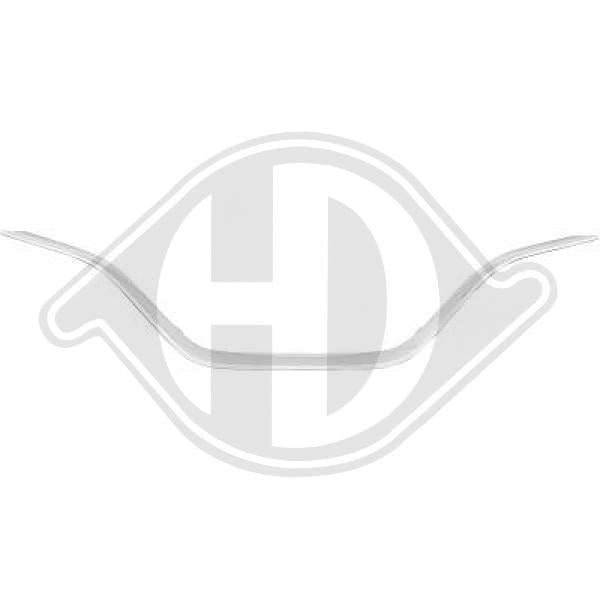 Renault Kadjar 15->> - Listwa ozdobna / ochronna kratka chłodnicy