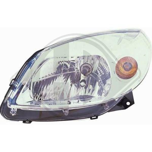 Dacia Sandero 08-12 - Reflektor