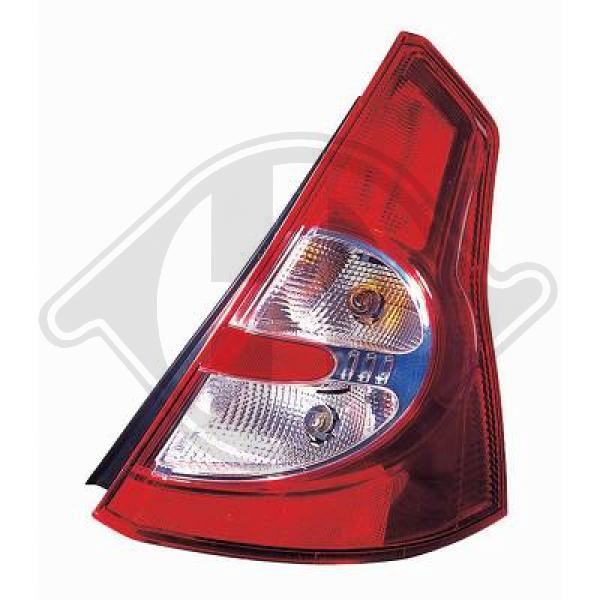 Dacia Sandero 08-12 - Lampa tylna zespolona