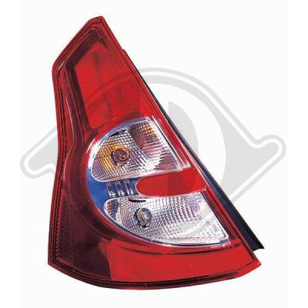 Dacia Sandero 08-12 - Lampa tylna zespolona