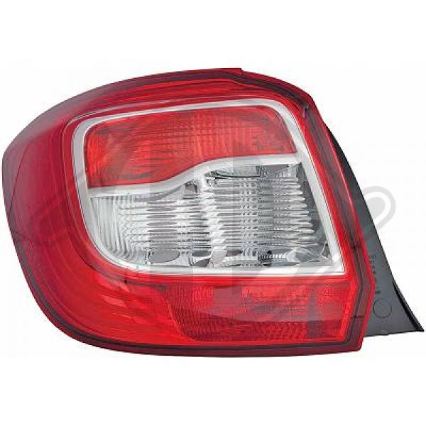 Dacia Sandero II 12-16 - Lampa tylna zespolona