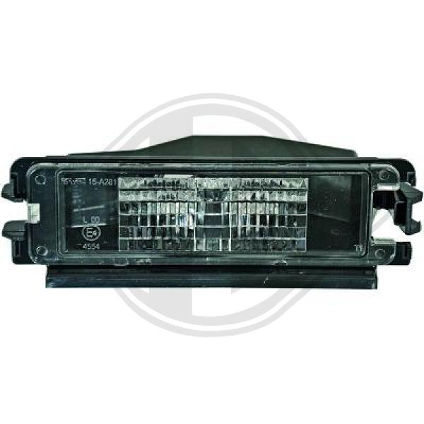 Dacia Sandero II 17-20 - Oświetlenie tablicy rejestracyjnej