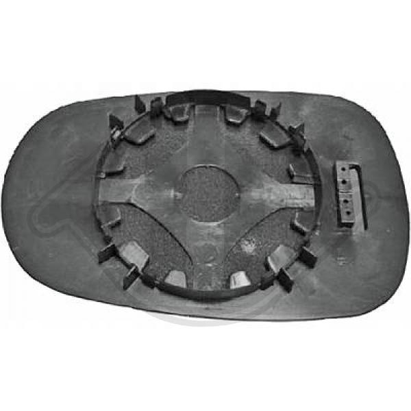 Renault Megane(Lim/Kombi) 99-02 - Szkło lusterka lusterko zewnętrzne