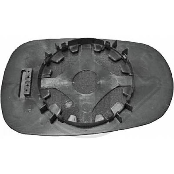 Renault Megane(Lim/Kombi) 99-02 - Szkło lusterka lusterko zewnętrzne